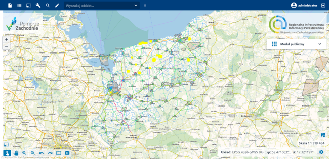 Najlepszy w Polsce system informacji przestrzennej już działa